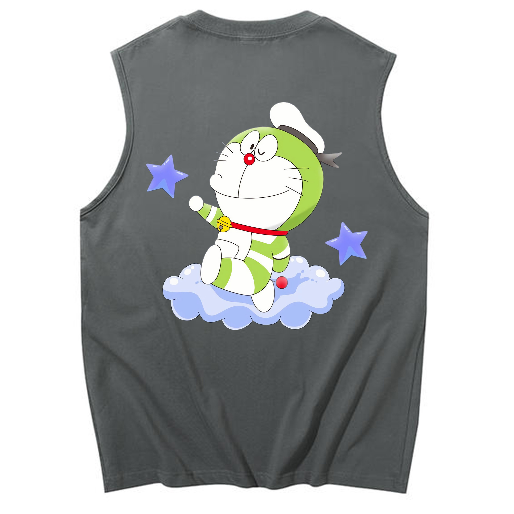 （画像用） ドラえもん Doraemon コットン100％タンクトップ（背面プリント）